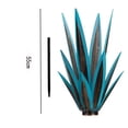 thumbnail image 4 of Solar Lights Outdoor Waterproof, 1.8ft Metal Artificial Agave Plant Solar Garden Lights, for Pathway Walkway Yard Lawn Decorative Landscape Lighting, Warm White (Blue), 4 of 7