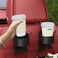 thumbnail image 6 of 4PCS Multifunctional Hook for Car Seat Back - 3 in 1 Car Headrest Hook with Small Cup Holder and Horizontal Phone Mount for Hanging Handbags, Umbrellas, 6 of 8