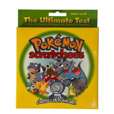 2000 Pokémon Scratchees: The Ultimate Test