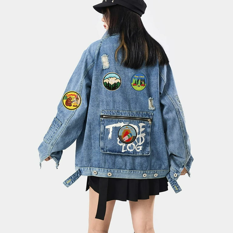 home - Creo Piece  Denim jacket patches, Iron on patch ideas clothes, Iron  on embroidered patches