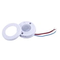 thumbnail image 4 of Interruptor de luz con sensor de movimiento PIR para techo, 110-220 V, 200 W, ultrafino, inducción infrarroja, ajuste de tiempo, blanco, 4 of 5