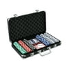 Classic Game Collection - 300-Piece Poker Game Set in Black Aluminum Case