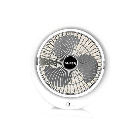 

Desktop Fan USB Rechargeable with 3 Speeds Table Fan for Bedroom Indoor