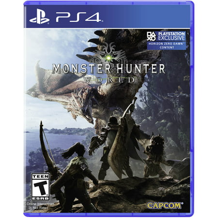Capcom Monster Hunter World, Sony, PlayStation 4, (Monster Hunter Tri Best Weapon)