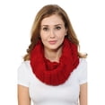 thumbnail image 2 of Basico Women Winter Warm Knit Infinity Scarf Soft Shawl, 2 of 5