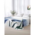 thumbnail image 6 of Blue Spring Floral Flat Sheets Only Queen Size, Soft Breathable Bed Top Sheets for Mattress, Tulip Blooming Summer Botanical Luxury Bedding Flat Sheets for Home Hotel Bedroom Bed Protection, 6 of 9