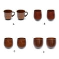 thumbnail image 3 of Inteprter 2 uds taza de café té agua tazas creativas desayuno avena contenedor taza cocina Oficina hogar bebida presente Cocina y Comedor Copa con Pies, 3 of 6