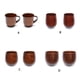 thumbnail image 5 of Injueey 2 uds taza de café té agua tazas creativas desayuno avena contenedor taza cocina Oficina hogar bebida presente Cocina y Comedor Copa con Pies Injueey  HA081159-02, 5 of 6