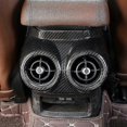 thumbnail image 4 of for Stelvio 2017 2018 Carbon Fiber Style ABS Rear Row Air Conditioning Vent Cover Frame Trim, 4 of 5