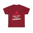 thumbnail image 2 of Funny Scouting Pyromaniac Campfire T-Shirt, 2 of 2