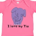 thumbnail image 4 of Inktastic I Love My Tia Elephant Purple Boys or Girls Baby Bodysuit, 4 of 5