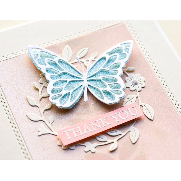 Memory Box DiesGloriosa Butterfly Duo Background