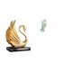 thumbnail image 1 of Figura De Mujer Cisne De Resina, Estatua De Colección, Pieza De Arte Moderno, Escultura Animal, Decoración De Mesa, Adorno De Dama Para Sala De Estar, Gabinete, Hogar, 1 of 8