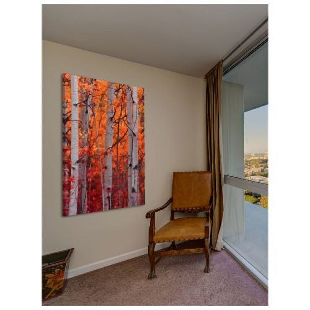 "Autumn Splendor" Painting Print on Wrapped Canvas