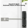 thumbnail image 6 of TOP-MAX Aluminum Alloy Auto Spring Door Closer for Interior Door Reduce Noise (Black), 6 of 8