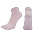 thumbnail image 1 of Calcetines de yoga de cinco dedos, calcetines de baile con todo incluido, calcetines deportivos de cinco dedos de algodón peinado para Pilates y fitness, 1 of 6