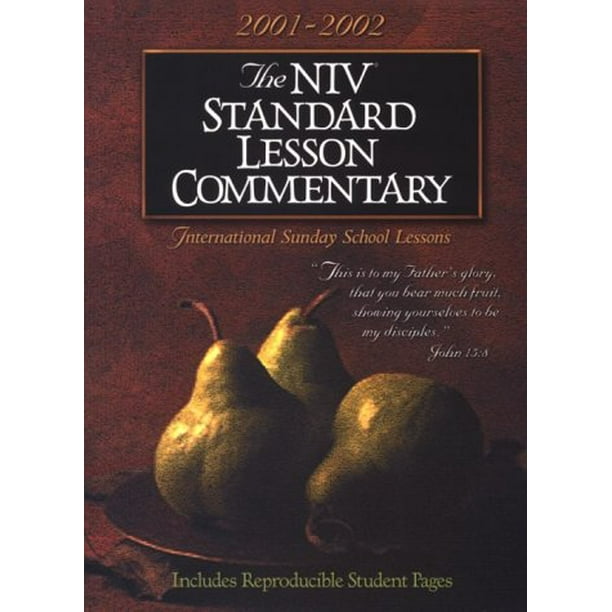 Standard Lesson Commentary 20012002 International Sunday School