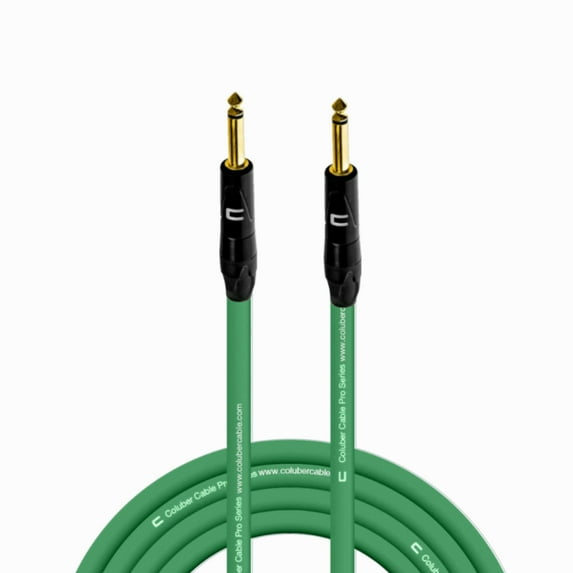 Coluber Cable Male to Male TS 1/4 Cable Pro Audio and Guitar Cord