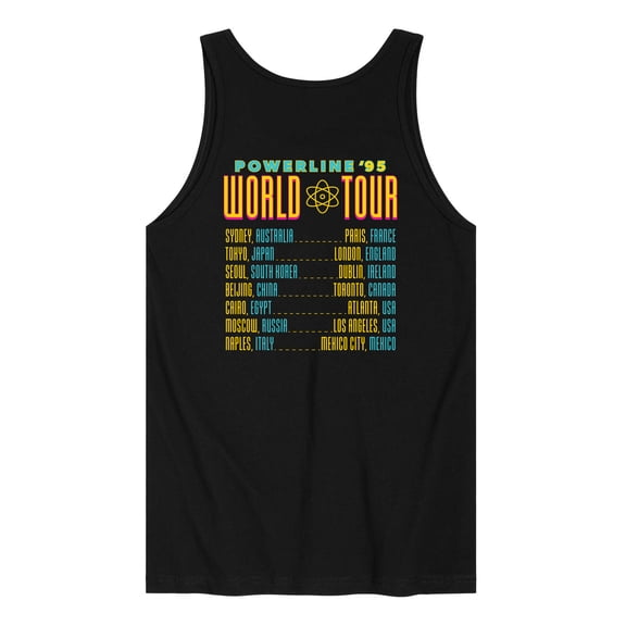 A Goofy Movie - Powerline Tour - Men's Sleeveless Graphic Tank
