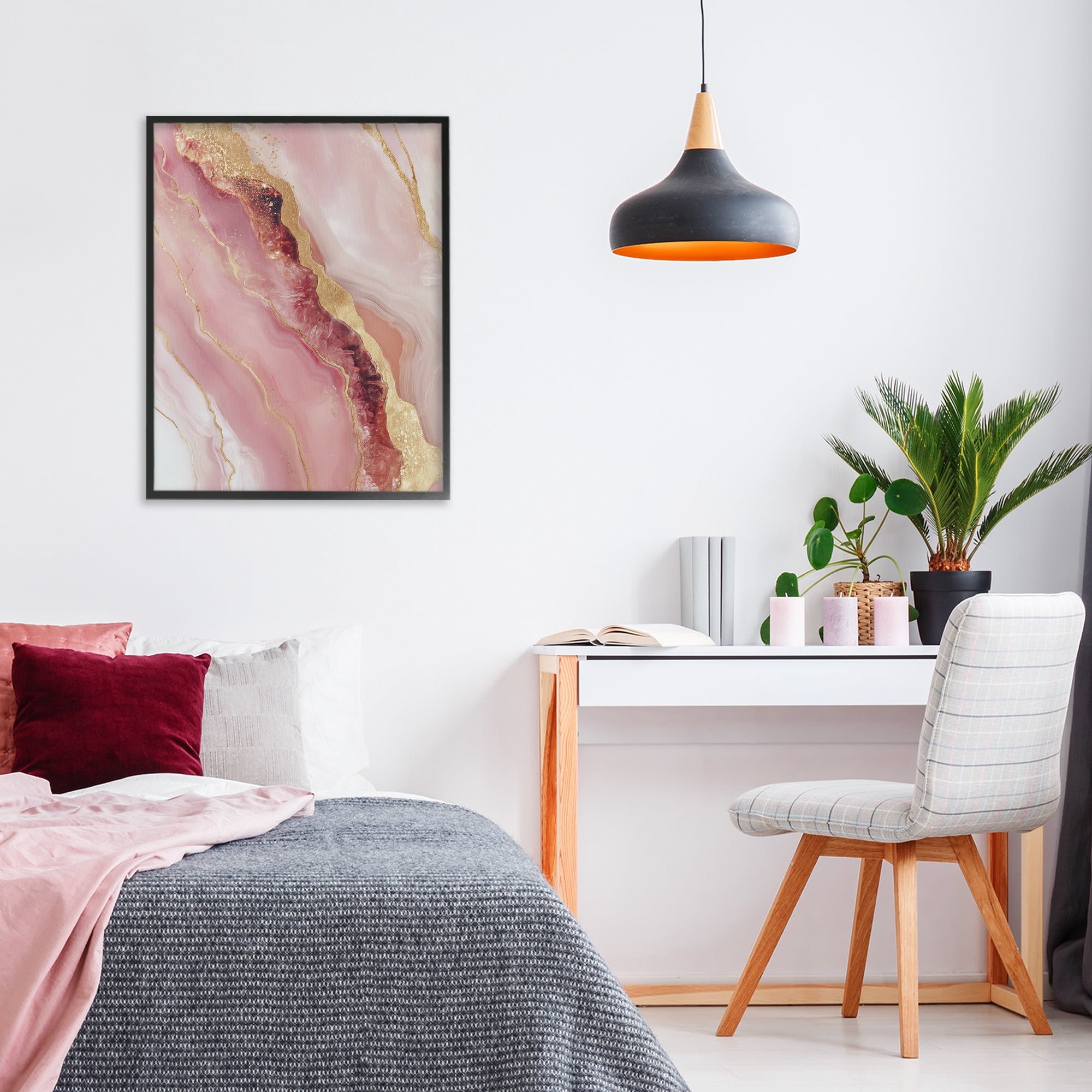 Stupell Industries Celestial Cross Section Black Framed Giclee Art, design by Svetlana Aleynikova