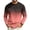 Pink -AM16, variant on Men's Crewneck Long Sleeve T-Shirt Casual Cotton Jersey Fit Breathable Gradient Casual Sport Shirt Red S