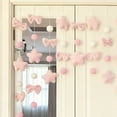 thumbnail image 4 of No Drill Door Curtain Hanging Decor with 45 Balls Stars, 23.6 Inch Doorway Wall Decoration for Bedroom Living Room Entryway(9Pcs), 4 of 6