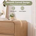 thumbnail image 2 of Hommpa Modern 3 drawers Nightstand with Charging Station for Bedroom, 2 of 9