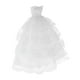 thumbnail image 5 of Figura a escala 1/6, vestido de novia, uniforme de muñeca 1/6 único, vestido de novia para cumpleaños Blanco, 5 of 9