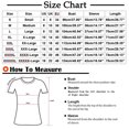 thumbnail image 3 of Okbop Womens Black Tops,Loose Sexy Floral Print Three Quarter Sleeve V-Neck T-Shirt Womens Tops And Blouses Christmas T Shirts for Women, 3 of 5
