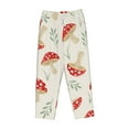 thumbnail image 4 of Fotbe Cartoon Flat Mushrooms Women's Pajama Pants,Sleepwear Pants,Pj Bottoms Drawstring And Pockets-X-Large, 4 of 9