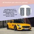 thumbnail image 5 of 5 Pcs Car Tire Valve Stem Caps, Aluminum Tire Valve Cap Set with O Rubber Seal, Universal for Cars Trucks Motorcycles SUVs and Bikes, 5 of 7