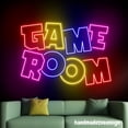 thumbnail image 3 of Handmadetneonsign Game Room Neon Sign, Game Room Wall Art Decor, Game Room Wall Decor, Gaming Room 53485, 3 of 5