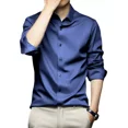 thumbnail image 1 of Camisa Ice Silk Para Hombre, Resistente A Las Arrugas, No Se, 1 of 8