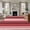 Red, variant on 6'x9' Area Rugs, Red Vertical Striped Indoor Outdoor Area Rug for Living Room Bedroom, Farmhouse Minimalist Abstract Lines Washable Bathroom Rugs Kitchen Floor Carpet Mats Home Decor Aesthetic