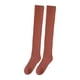 thumbnail image 5 of Calcetines hasta el muslo para botas, calcetines para botas, medias largas de invierno, calentadores de piernas por encima de la rodilla para Naranja, 5 of 9