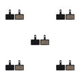 thumbnail image 3 of Wweixi 10pairs Stylish Brake Pads For Enhanced Safety And Corrosion Resistance Precise Fit Disc Brake JY-01B 5Set, 3 of 6