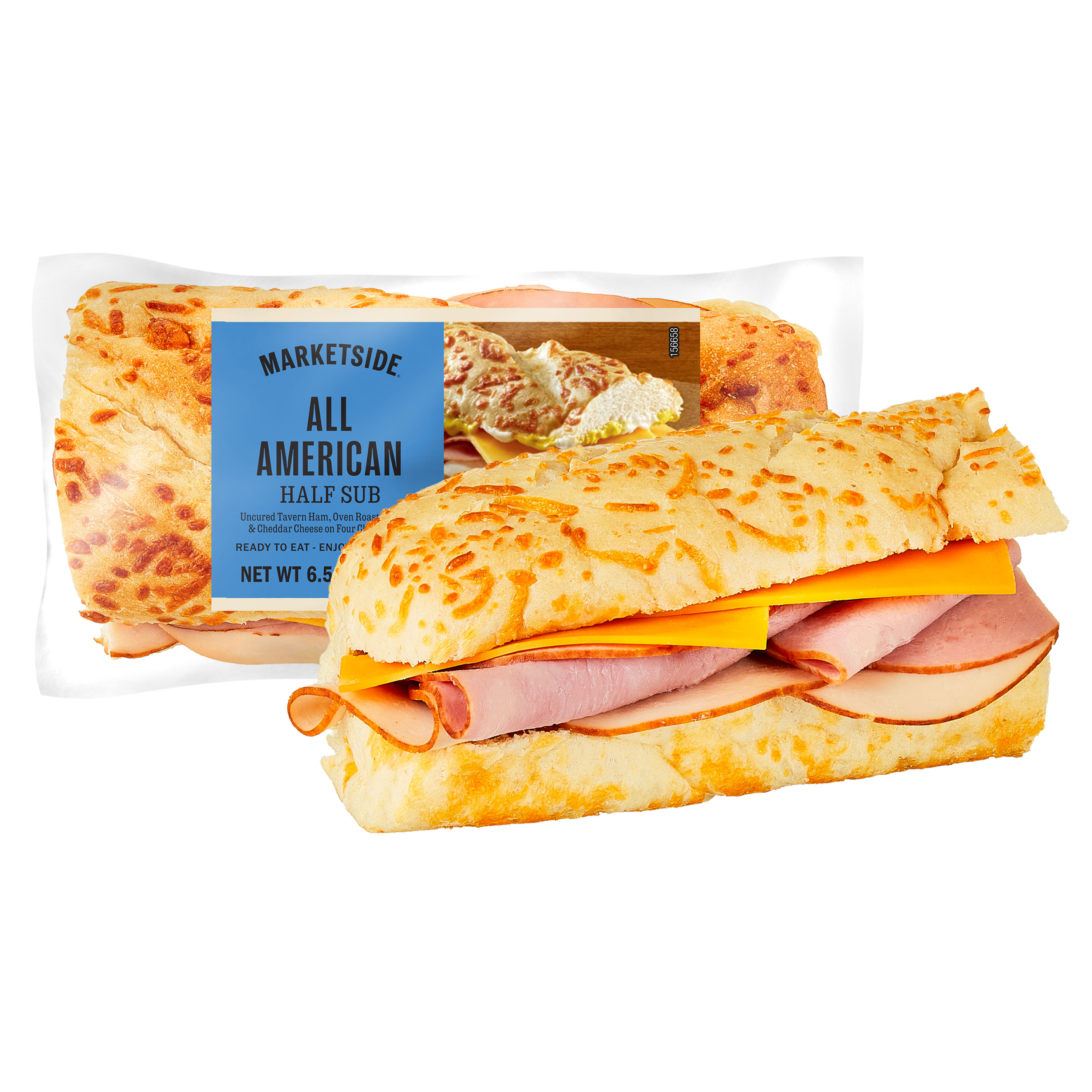 Marketside All American Sub Sandwich, Half, 6.5 oz, 1 Count (Fresh) - image 2 of 7