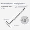 thumbnail image 3 of TOP! T12 Series Soldering Iron Tips 1401 Heating Elements Station Replaceable Accessories DIY Tools, 3 of 7