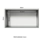 thumbnail image 3 of Gabinete Superior Cocina Madesa Nice 1 Puerta 60cm Gris, 3 of 10