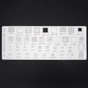 4 Pcs Universal Reballing Stencil Kit for iPhone Android Devices Portable