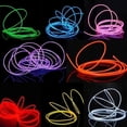 thumbnail image 3 of EL Wire Flash Rope Tube Cable LED Strip Wedding Decoration Flexible Neon Lamp Party Car Wedding Decoration Neon Cold Light, 3 of 8