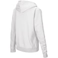 thumbnail image 3 of Women's Colosseum  White UConn Huskies Arched Name Full-Zip Hoodie, 3 of 3