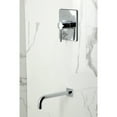 thumbnail image 3 of Kingston Brass KB6341DLTO Concord Single-Handle Pressure Balanced Tub Faucet in Polished Chrome, 3 of 7