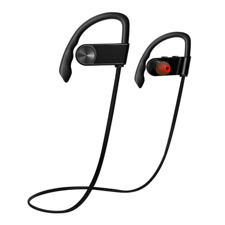 Bluetooth Headphones with Microphones,Sport Wireless Earbuds, Workout Wireless Earphones,Hd Stereo Sound Quality,Noise Cancelling,Sweat Proof for Smartphones & (Best Headphone Sound Quality Smartphone)