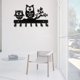 thumbnail image 1 of Estante De Pared Para Llaves Estante de llaves de metal multifuncional para colgar ganchos decorativos de pared (2 pájaros), 1 of 4