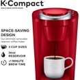 thumbnail image 2 of Keurig Cafetière Compacte, Rouge, 2 of 8