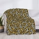 thumbnail image 3 of Fotbe Leopard Manta de Franela con Estampado, Manta Ultrasuave para Cama, Sofá, Auto, Hipoalergénica y Antibolitas-60"x50", 3 of 6