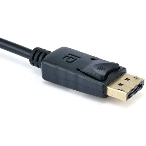 Adaptateur DisplayPort vers HDMI, câble adaptateur DisplayPort vers HDMI  (mâle vers femelle) pour ordinateurs de bureau DisplayPort Enab