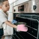 thumbnail image 2 of Guantes de horno Guantes de horno poliéster Guantes de horno 450F cocina hornear campamento, 2 of 8