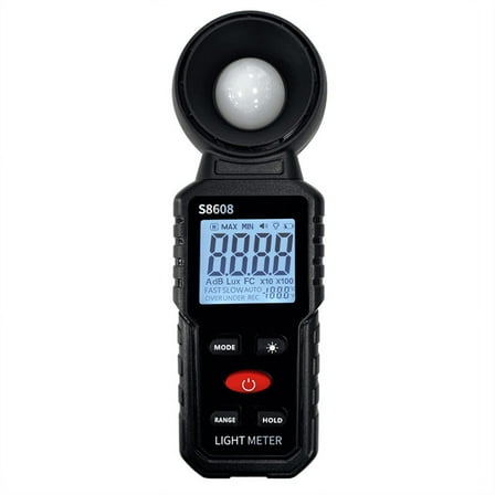 Digital Illuminance Light Meter Tester 200,000Lux Luxmeter Lighting Intensity Brightness Measurement Tool